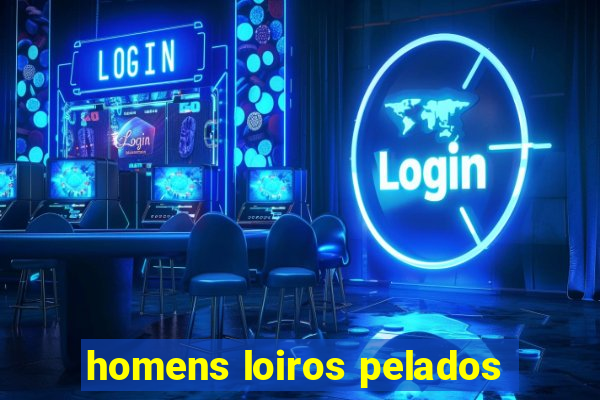 homens loiros pelados